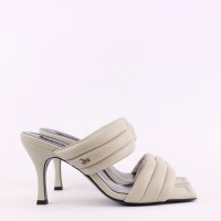 Patrizia Pepe чехли на ток Ash Grey 8X0007/L025-S63